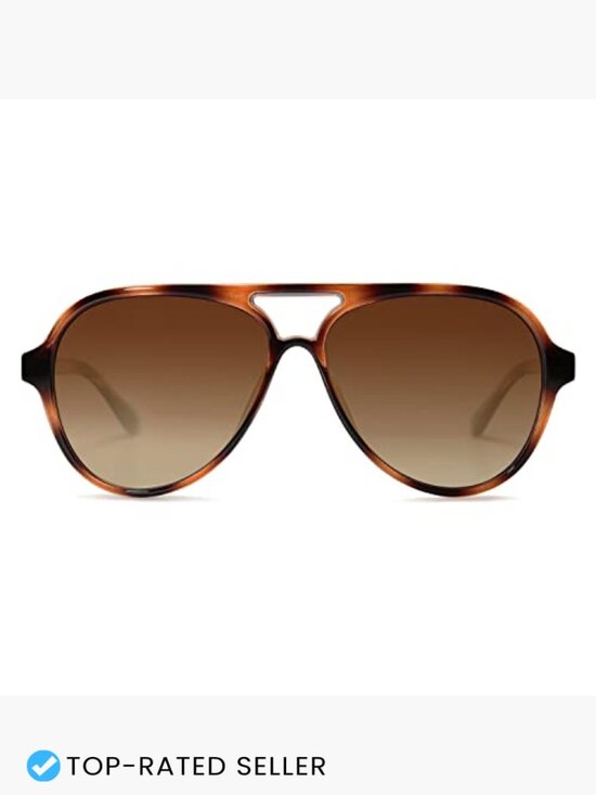 Classic Polarized Aviator Sunglasses Retro Trendy UV400 Protection